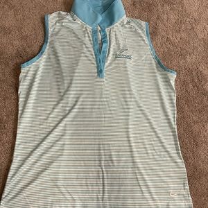 Nike Women’s Dri-fit Sleeveless Golf Polo